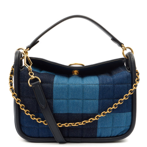Picture of Mulberry Tote Hampstead in Blue, Fabric