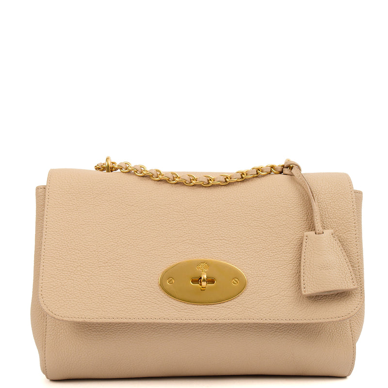 Picture of Mulberry Cross Body Lily - Large in Crumpet, Leather