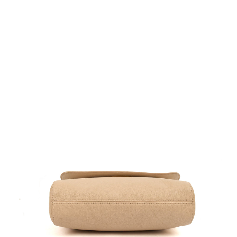 Picture of Mulberry Cross Body Lily - Large in Crumpet, Leather