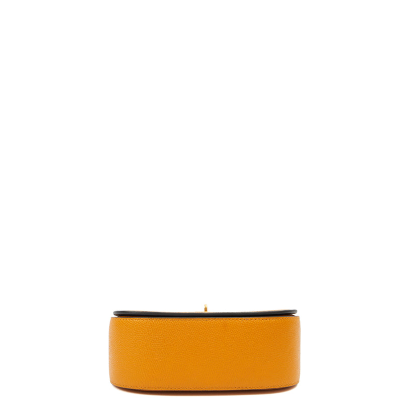 Picture of Mulberry Cross Body Darley Shoulder Bag - Small  in Deep Amber, Leather