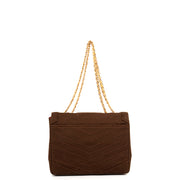 Picture of Chanel Shoulder Bag Vintage Flap Bag  in Green, Fabric