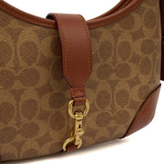 Picture of Coach Shoulder Bag Hampton Hobo Bag in Brown, Leather