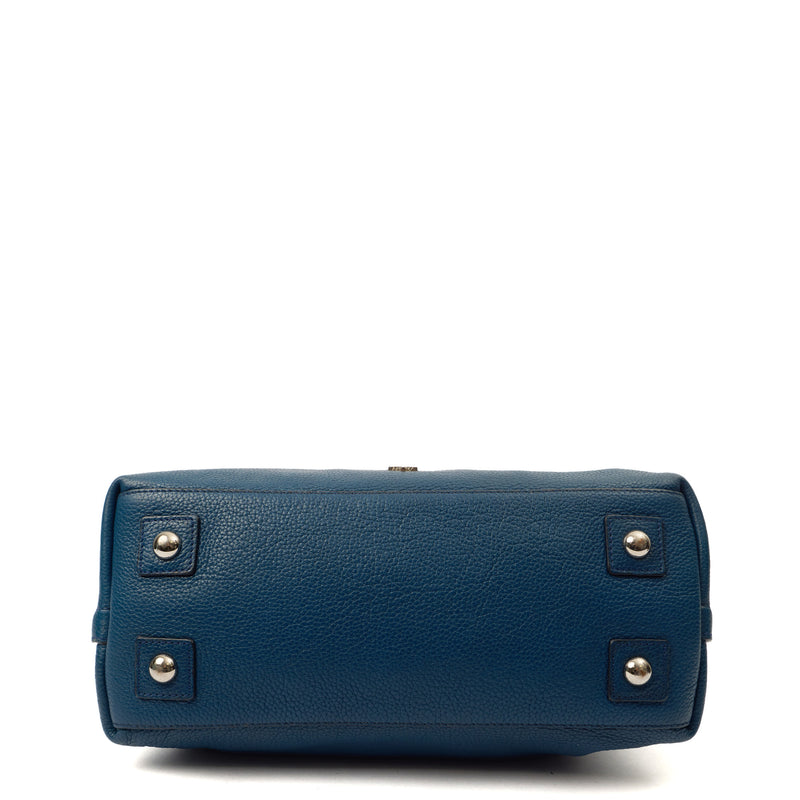 Picture of Mulberry Tote Alice  in Blue, Calfskin Leather