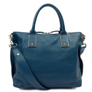 Picture of Mulberry Tote Alice  in Blue, Calfskin Leather