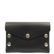 Picture of Mulberry Clutch Envelope Pouch in Black, Leather