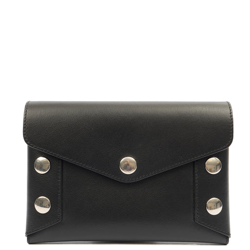 Picture of Mulberry Clutch Envelope Pouch in Black, Leather