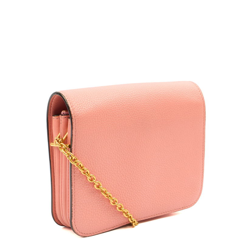 Picture of Mulberry Cross Body Clifton in Pink, Calfskin Leather