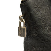 Picture of Louis Vuitton Tote Lockit - MM in Black, Calfskin Leather