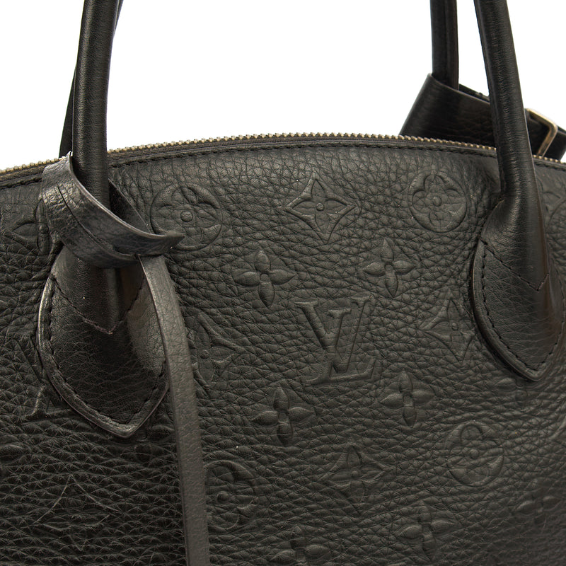 Picture of Louis Vuitton Tote Lockit - MM in Black, Calfskin Leather