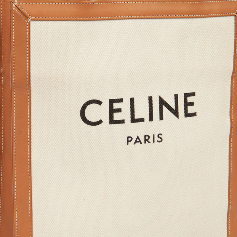 Picture of Celine Tote Vertical Cabas Tote in Neutral, Fabric