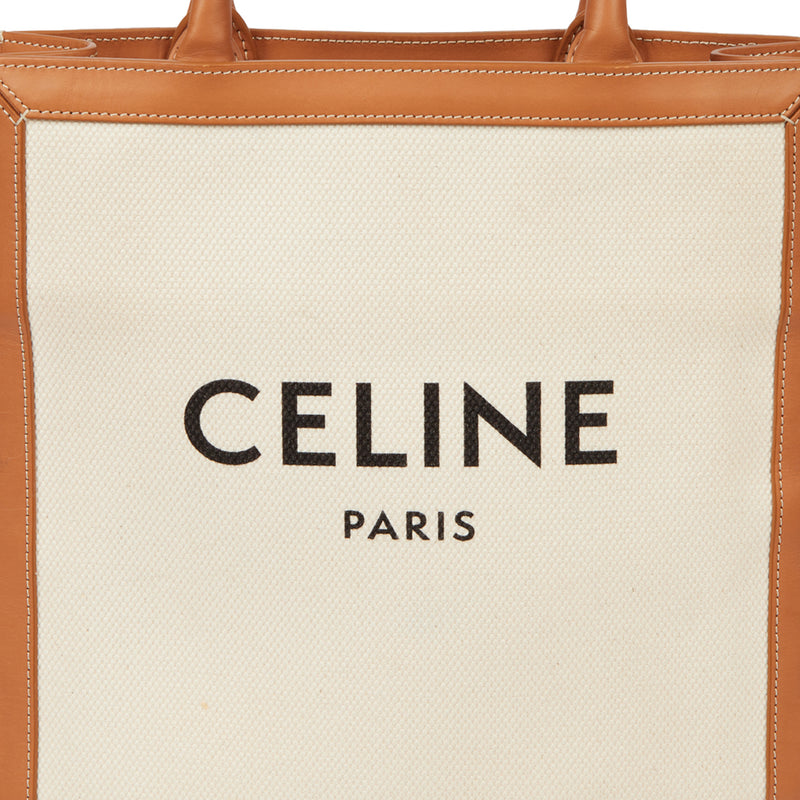 Picture of Celine Tote Vertical Cabas Tote in Neutral, Fabric