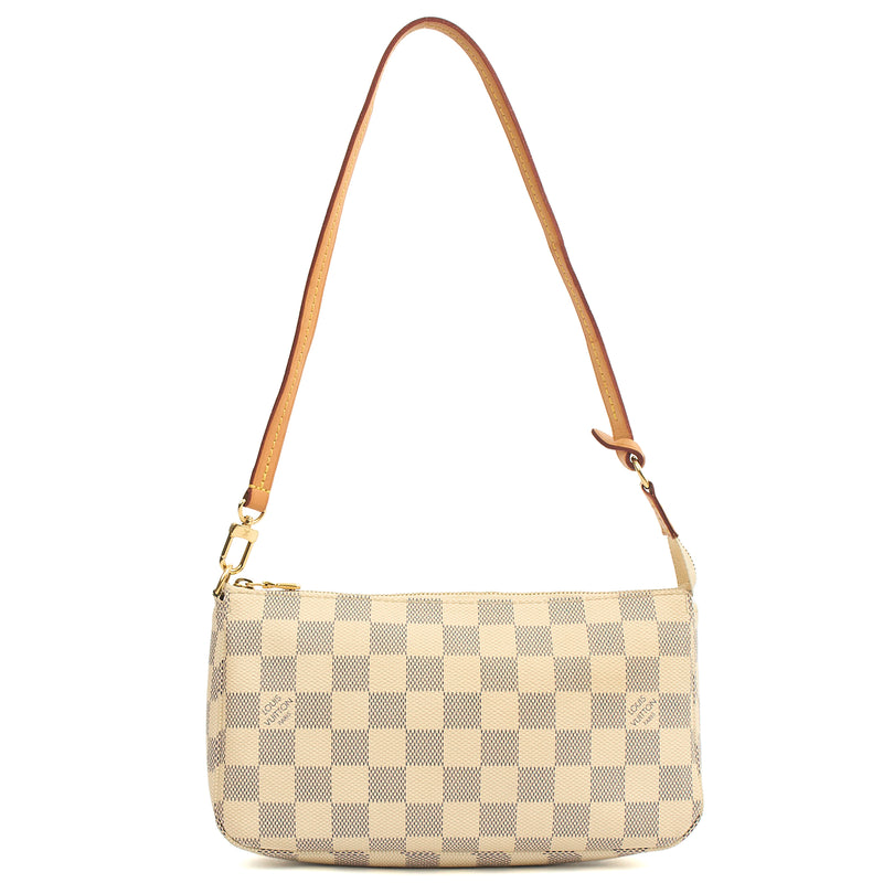 Picture of Louis Vuitton Shoulder Bag Pochette Accessoires in Damier Azur, Canvas