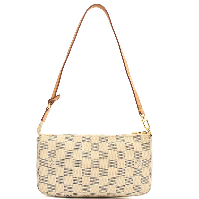 Picture of Louis Vuitton Shoulder Bag Pochette Accessoires in Damier Azur, Canvas