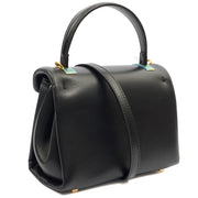 Picture of Valentino Top Handle Roman Stud The Handle Bag - Small in Black, Calfskin