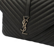 Picture of Saint Laurent Shoulder Bag College - Medium in Black, Leather