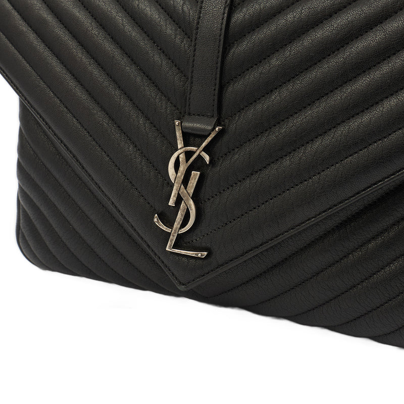 Picture of Saint Laurent Shoulder Bag College - Medium in Black, Leather