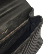Picture of Saint Laurent Shoulder Bag College - Medium in Black, Leather