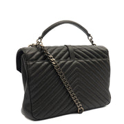 Picture of Saint Laurent Shoulder Bag College - Medium in Black, Leather