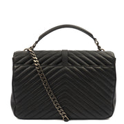 Picture of Saint Laurent Shoulder Bag College - Medium in Black, Leather