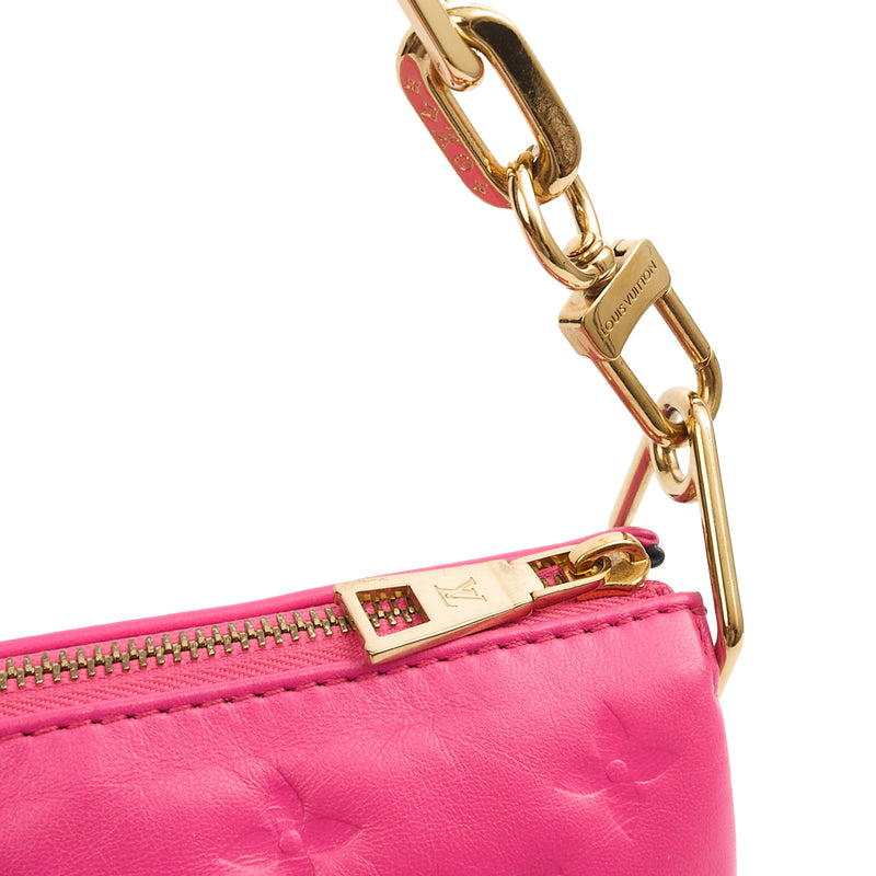 Picture of Louis Vuitton Shoulder Bag Coussin MM in Pink, Calfskin Leather