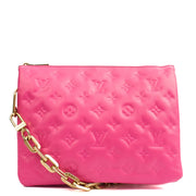 Picture of Louis Vuitton Shoulder Bag Coussin MM in Pink, Calfskin Leather
