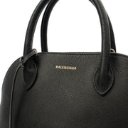 Picture of Balenciaga Top Handle Ville Top Handle S in Black, Leather