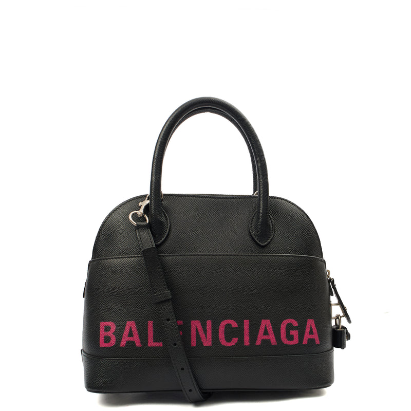 Picture of Balenciaga Top Handle Ville Top Handle S in Black, Leather