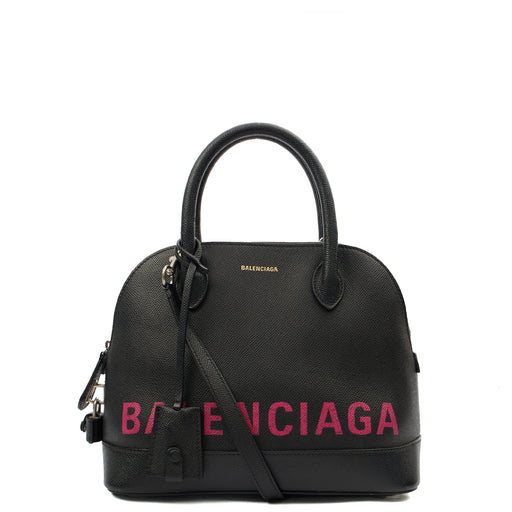 Picture of Balenciaga Top Handle Ville Top Handle S in Black, Leather