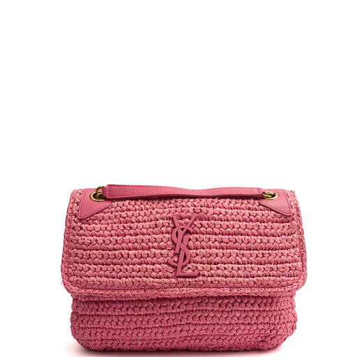 Picture of Saint Laurent Shoulder Bag Niki - Medium in Pink, invalid