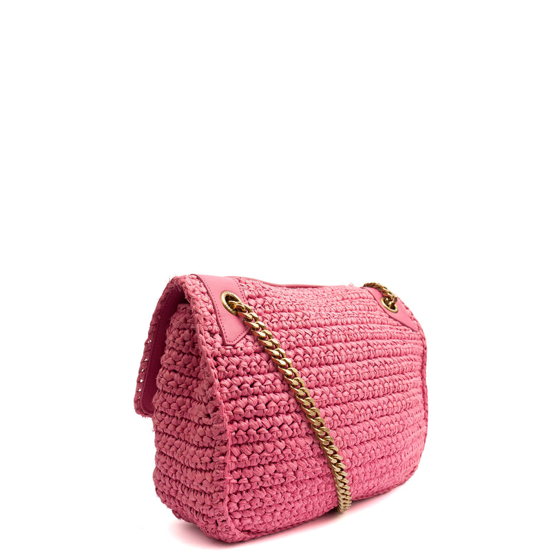 Picture of Saint Laurent Shoulder Bag Niki - Medium in Pink, invalid