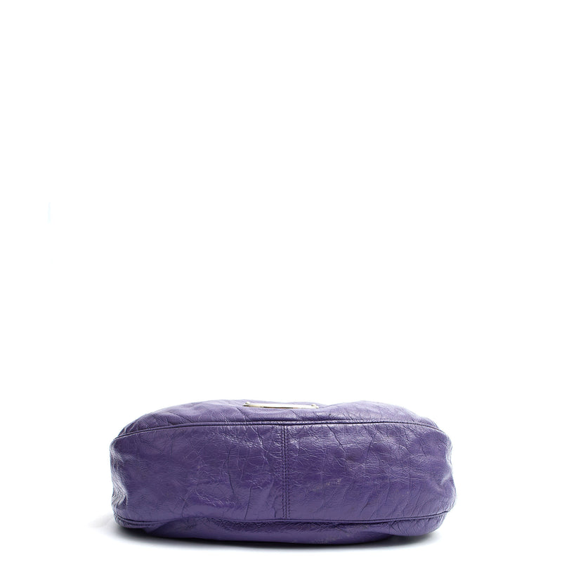 Picture of Mulberry Tote Mitzy Hobo in Purple, Patent Leather