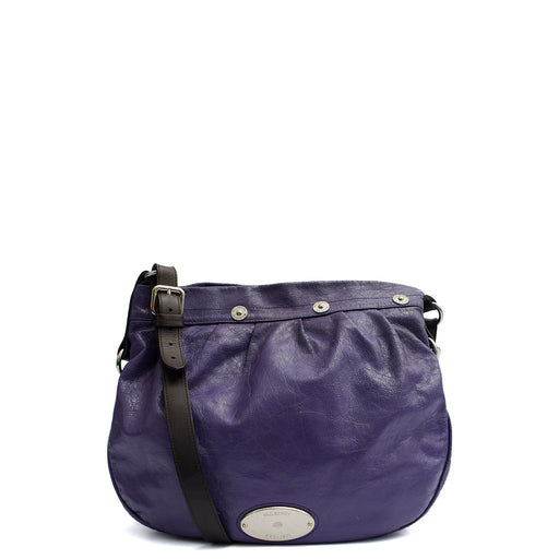 Picture of Mulberry Tote Mitzy Hobo in Purple, Patent Leather
