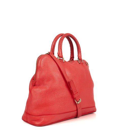 Picture of Mulberry Top Handle Pembridge in Red, Calfskin Leather