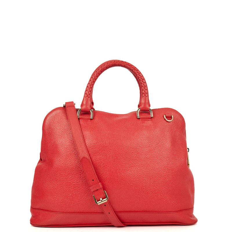Picture of Mulberry Top Handle Pembridge in Red, Calfskin Leather