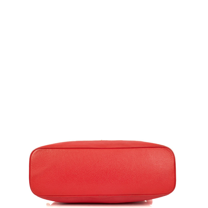 Picture of Mulberry Top Handle Pembridge in Red, Calfskin Leather