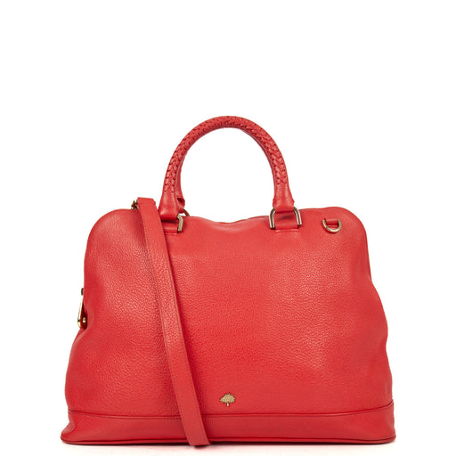 Picture of Mulberry Top Handle Pembridge in Red, Calfskin Leather