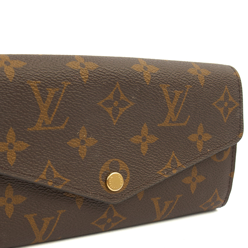 Picture of Louis Vuitton Purse Sarah Wallet in Monogram, Canvas