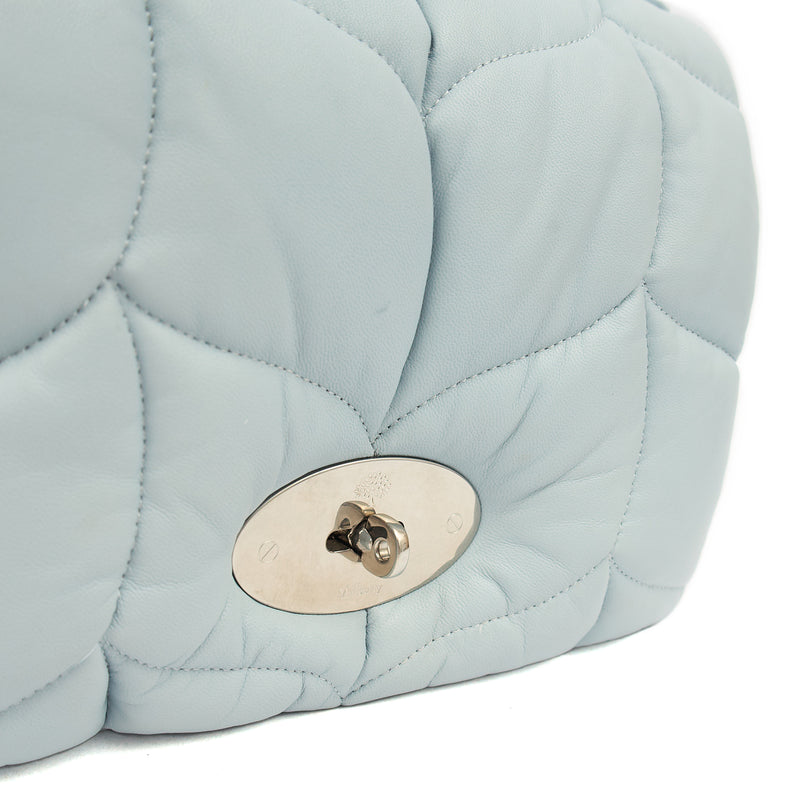 Picture of Mulberry Cross Body Little Softie in Poplin Blue, Leather