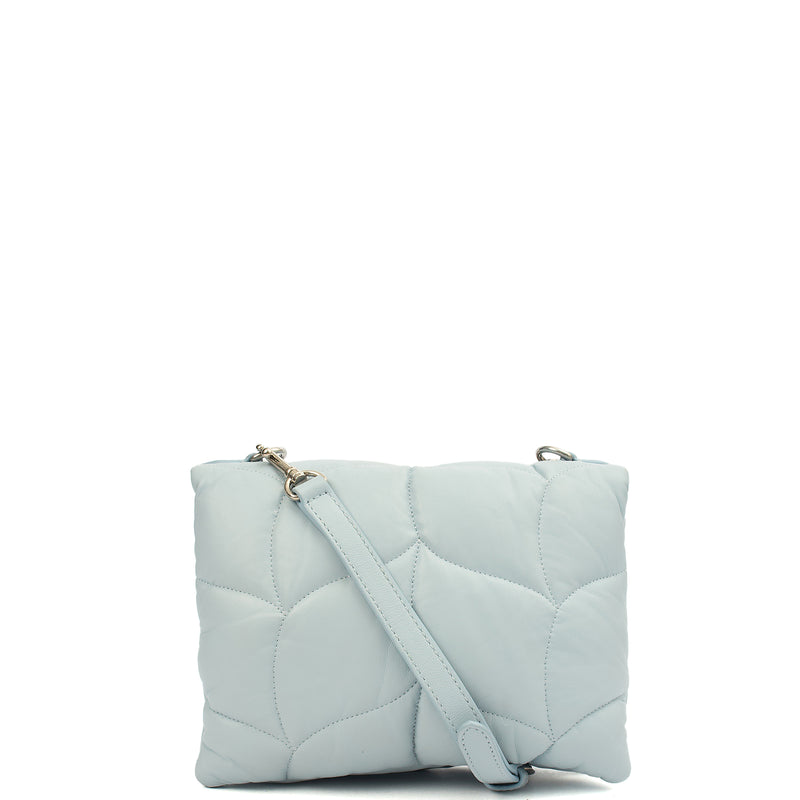 Picture of Mulberry Cross Body Little Softie in Poplin Blue, Leather