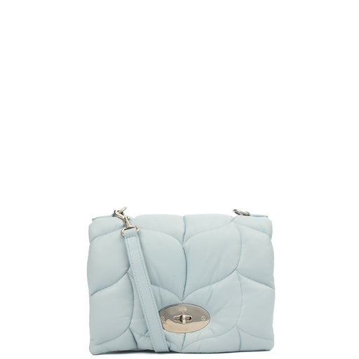 Picture of Mulberry Cross Body Little Softie in Poplin Blue, Leather