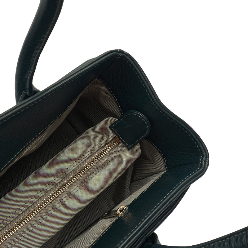 Picture of Chanel Tote Executive Cerf Tote- Small in Blue, Calfskin Leather