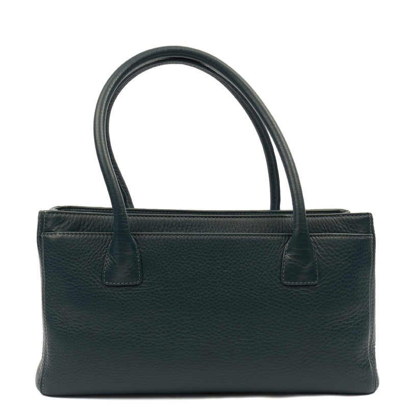 Picture of Chanel Tote Executive Cerf Tote- Small in Blue, Calfskin Leather
