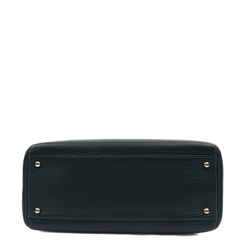 Picture of Chanel Tote Executive Cerf Tote- Small in Blue, Calfskin Leather