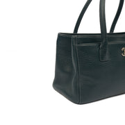 Picture of Chanel Tote Executive Cerf Tote- Small in Blue, Calfskin Leather