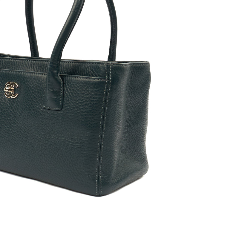 Picture of Chanel Tote Executive Cerf Tote- Small in Blue, Calfskin Leather
