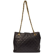 Picture of Chanel Tote Vintage Tote in Black, Leather