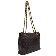 Picture of Chanel Tote Vintage Tote in Black, Leather