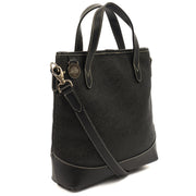 Picture of Mulberry Tote Vintage Tote  in Black, Scotchgrain