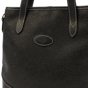 Picture of Mulberry Tote Vintage Tote  in Black, Scotchgrain