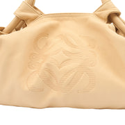 Picture of Loewe Top Handle Aire Tote in Cream, Leather